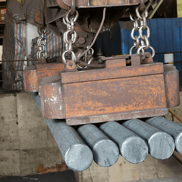 High Safety And Reliability Series MW22 Magnetic Lifting Sucker for Billet, Steel Tube And Ingots 