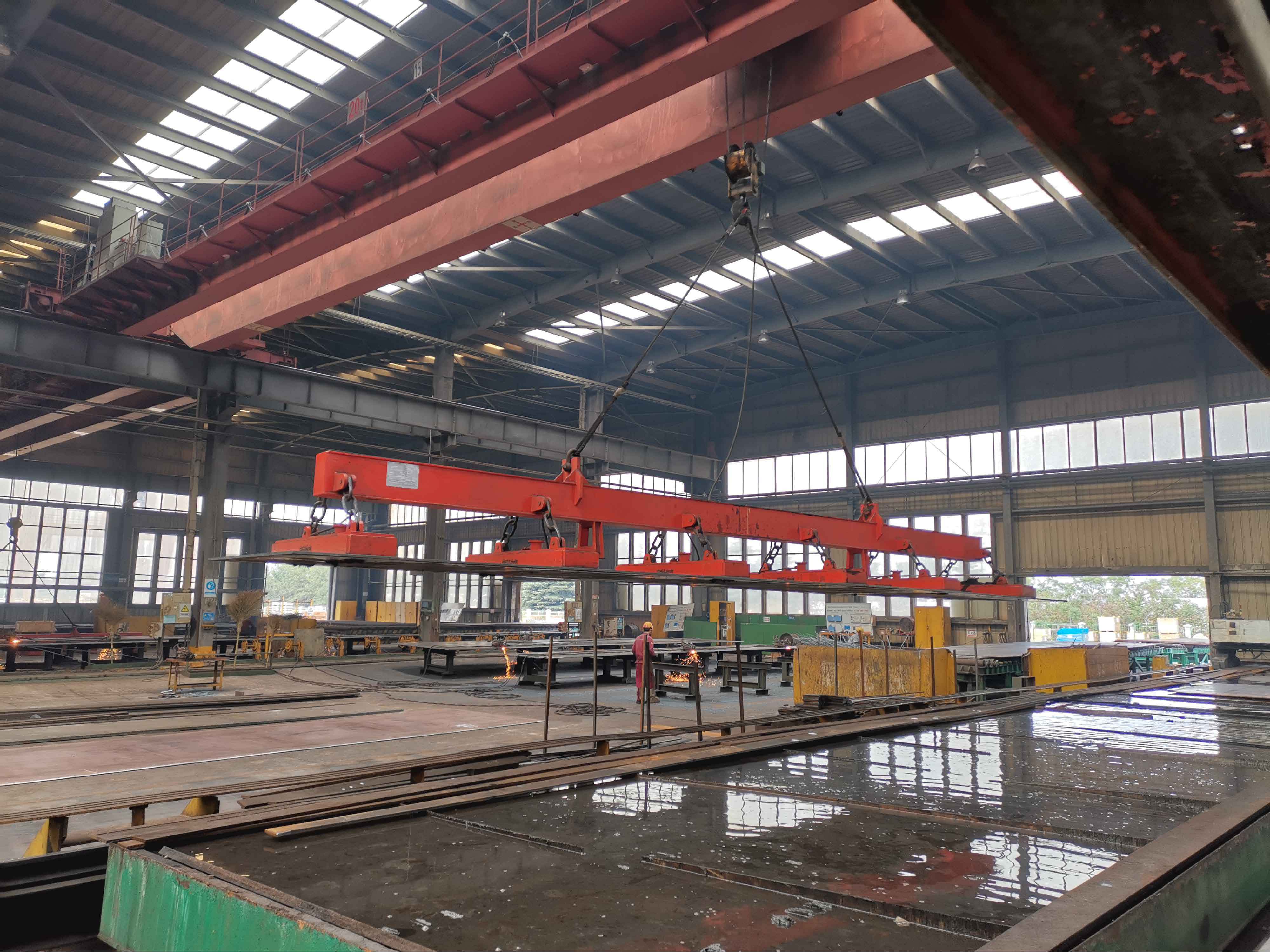 large lifting capacity Series MW84 magnet lifting for steel plates and coiled strip